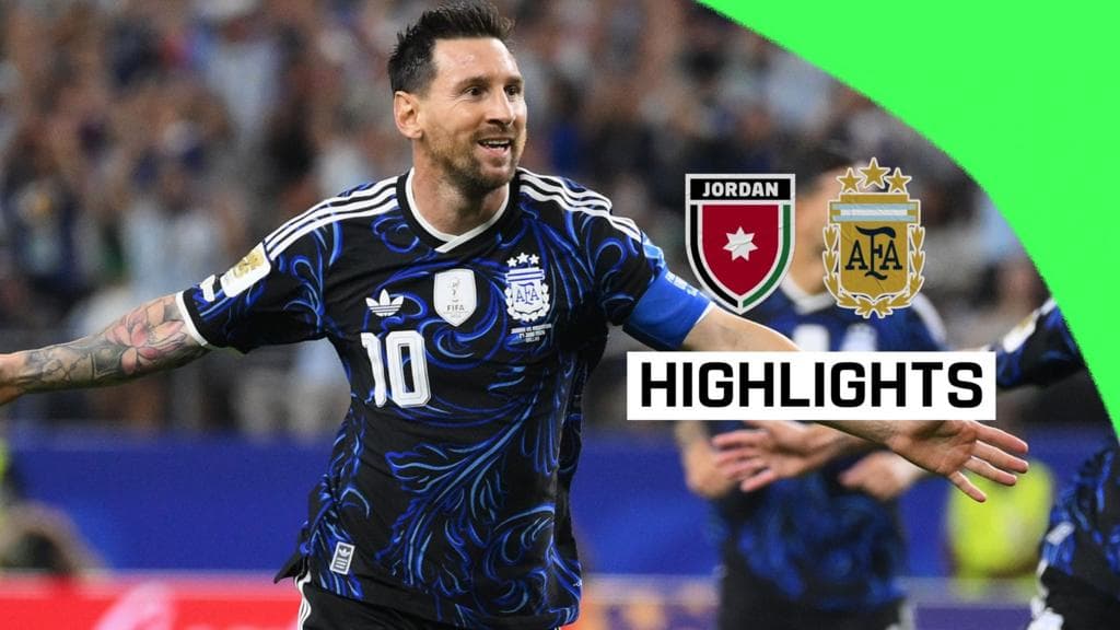Messi'den Dünya Kupası Tarihine Geçen Rekor: Arjantin, Ürdün'ü Mağlup Etti