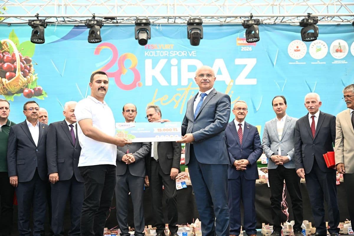 Yeşilyurt Kültür, Spor ve Kiraz Festivali Deprem Arası Sonrası Yeniden Hayat Buldu