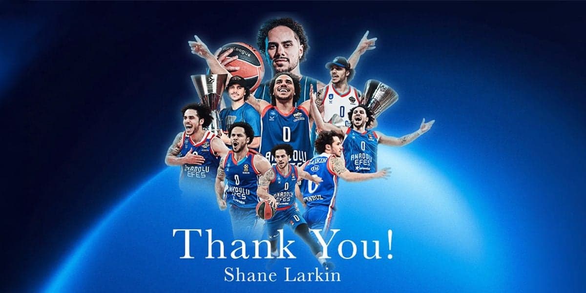 Anadolu Efes ve Shane Larkin Yollarını Ayırdı: Bir Kulüp Efsanesinin Vedaı