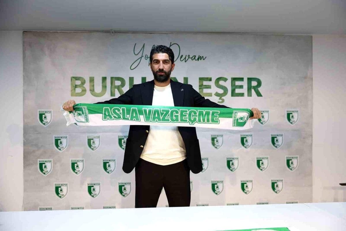 Bodrum FK, Burhan Eşer ile Yola Devam Kararı Aldı: Gelecek Planları Şekilleniyor