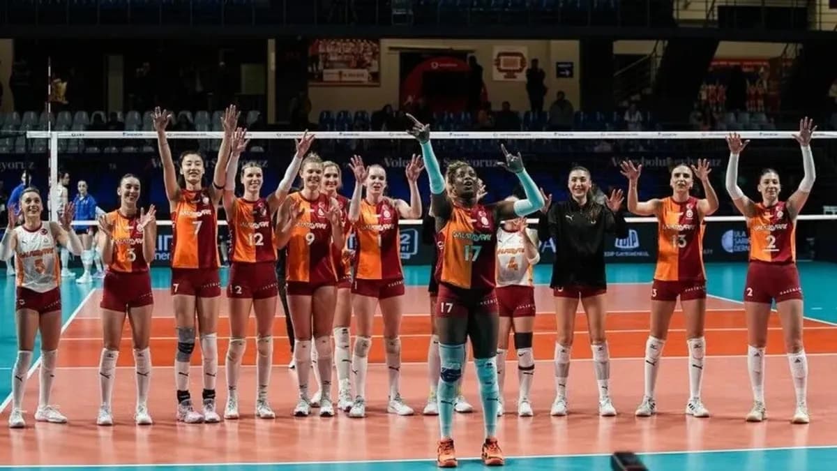 CEV Kupası Şampiyonu Galatasaray Daikin, Avrupa'nın Zirvesi Şampiyonlar Ligi'nde Yerini Aldı