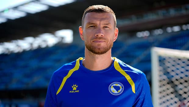 Edin Dzeko'dan ABD Maçı Öncesi Net Mesaj: Favori Rakip Ama Kalitemiz Tartışılmaz