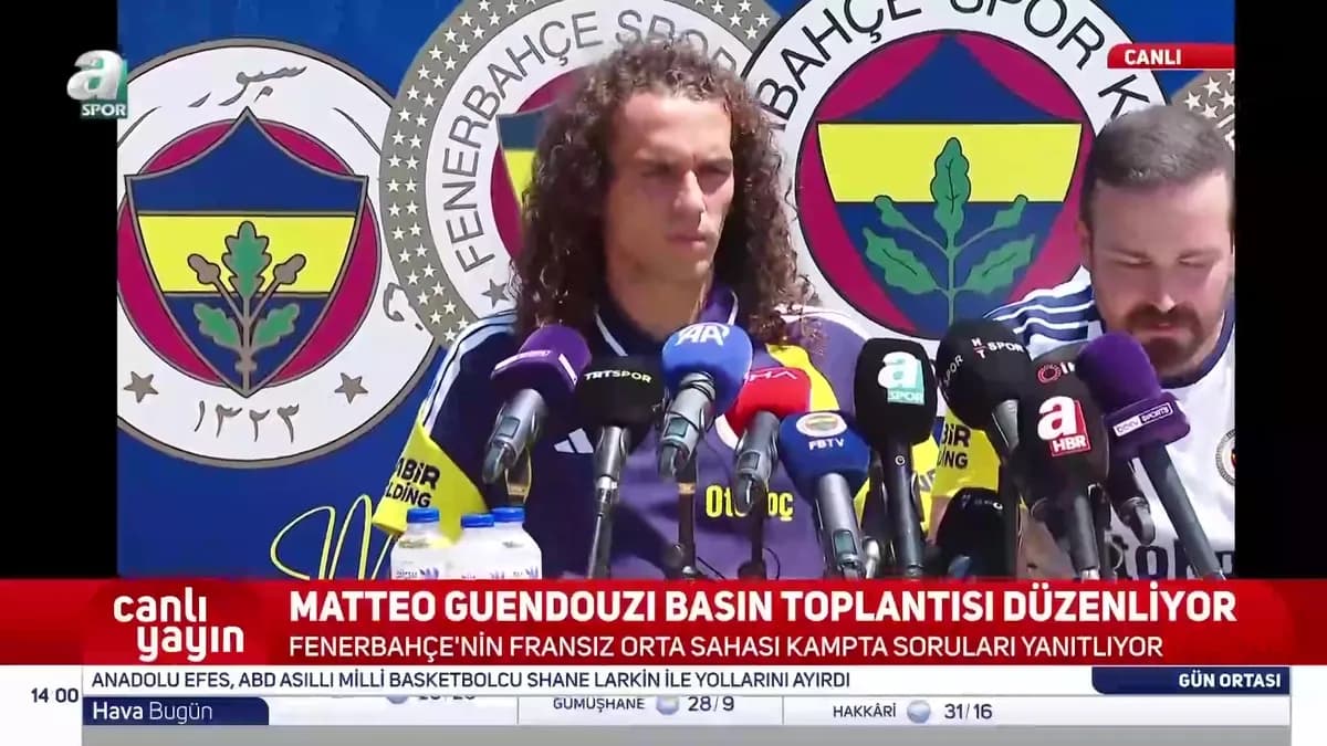 Matteo Guendouzi'den Fenerbahçe Şampiyonluk Sözü: 'Saçımı Bile Keserim' Açıklaması