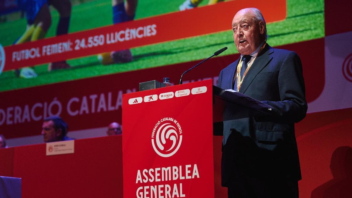 Soteras, Katalan Futbol Federasyonu Genel Kurulu'nda Güçlü Bir Destekle Görevine Veda Etti